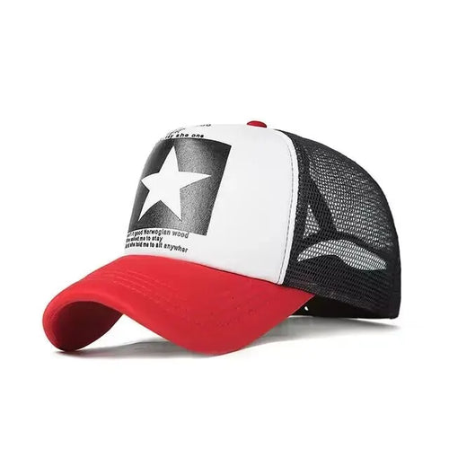 Fashion Spring Baseball Cap Snapback Mesh Hats Hip Hop Caps Cool Men
