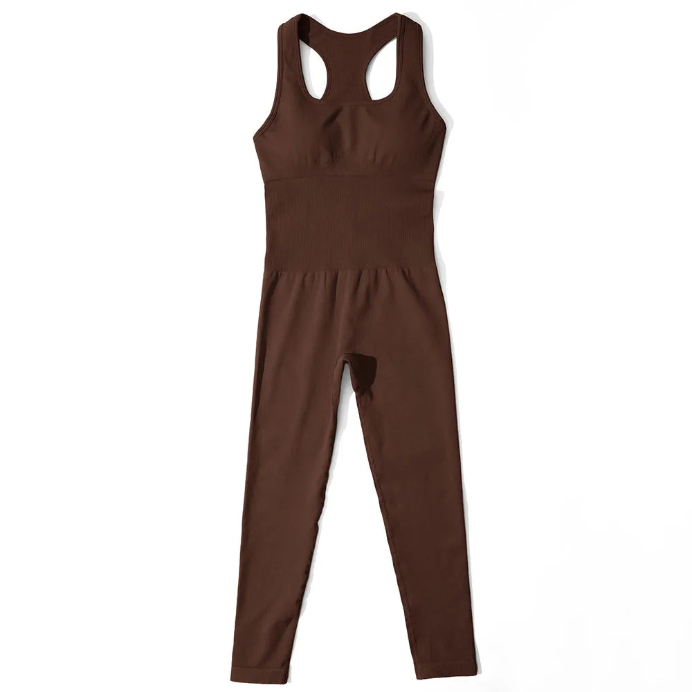 Women Bodysuit Jumpsuit All Season Romper Overalls Sportswear Fashion Streetwear Overalls One Piece Fitness Sports Bodysuits
