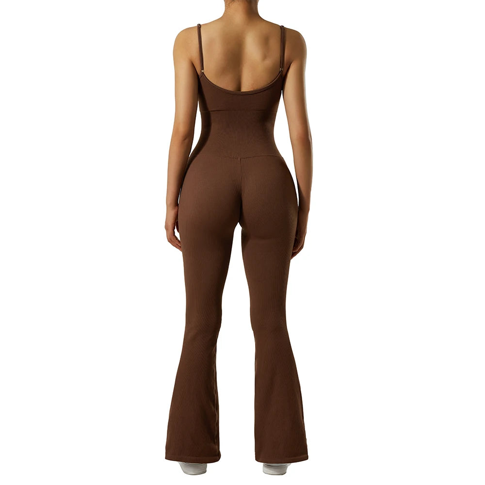 Women Bodysuit Jumpsuit All Season Romper Overalls Sportswear Fashion Streetwear Overalls One Piece Fitness Sports Bodysuits