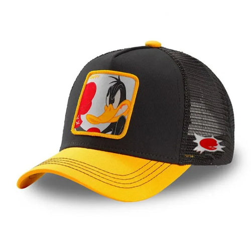 High Quality Brand Anime Cartoon Snapback Cotton Baseball Cap Men