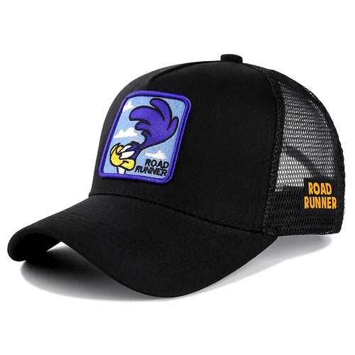 High Quality Brand Anime Cartoon Snapback Cotton Baseball Cap Men