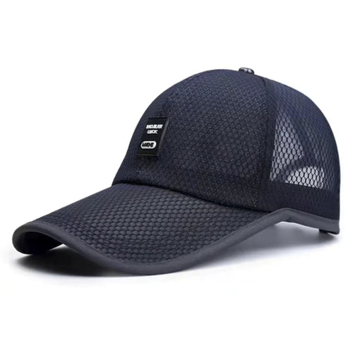 Men's Mesh Baseball Cap Breathable Summer Caps Dad Hat Outdoor Fishing