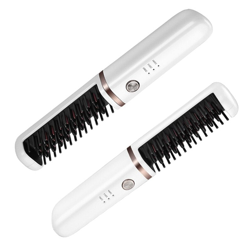 Hot Air Hair Dryer Brush, Multifunction Electric Hair Straightener