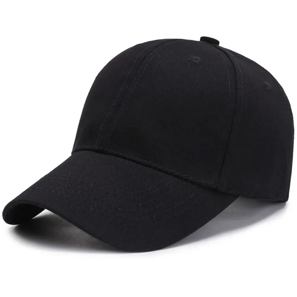 Baseball Caps Black for Mens Women Sports Cap Adjustable Cotton