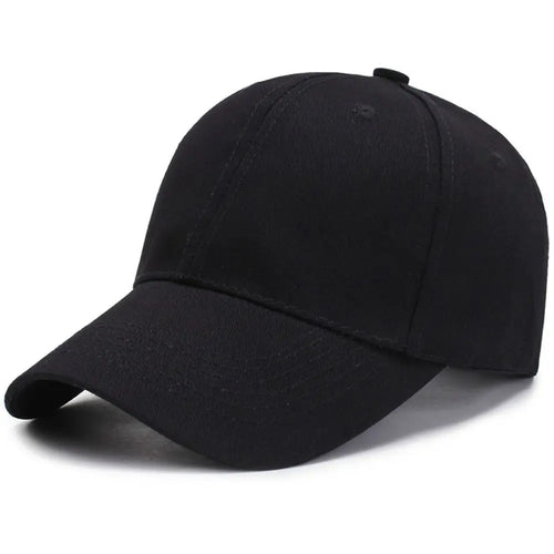 Baseball Caps Black for Mens Women Sports Cap Adjustable Cotton