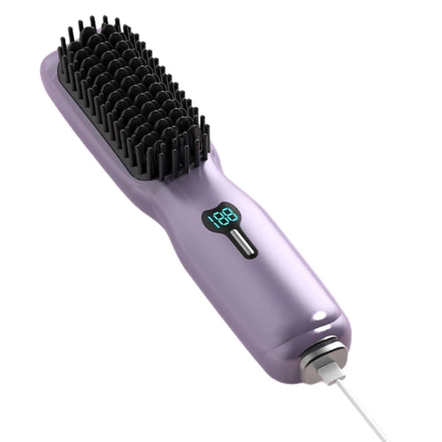 Cordless Hair Straightener Brush Hair Straightener Comb Mini Portable