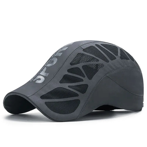 Summer New Sport Alphabet Forward Hat Men's Breathable Mesh Shade