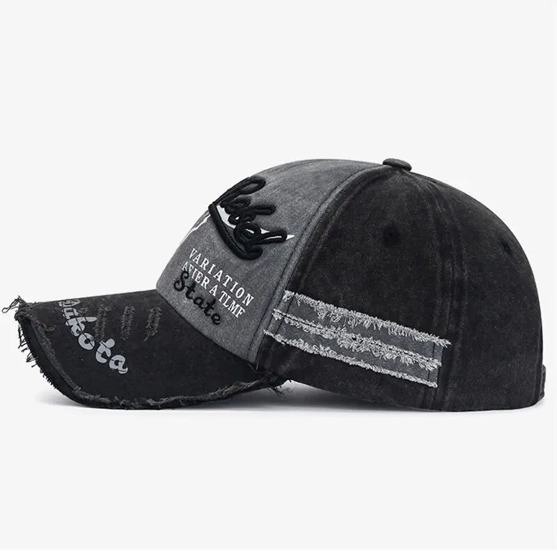 Fashion Cotton Baseball Cap Snapback Mesh Hats Hip Hop Caps Cool Men