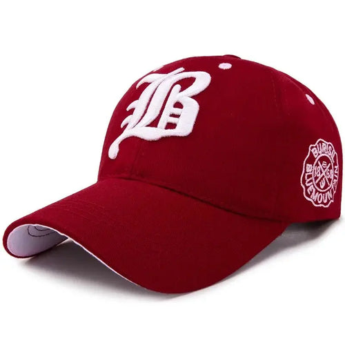 Men Women's Baseball Cap Summer Cotton Hat Embroidery Snapback Hip-Hop