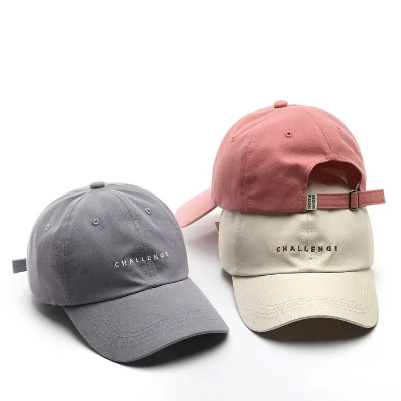 Letter Embroidered Baseball Cap for Women Spring Summer Outdoor