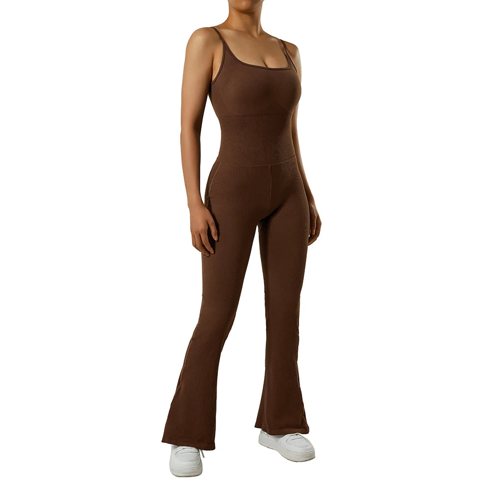 Women Bodysuit Jumpsuit All Season Romper Overalls Sportswear Fashion Streetwear Overalls One Piece Fitness Sports Bodysuits
