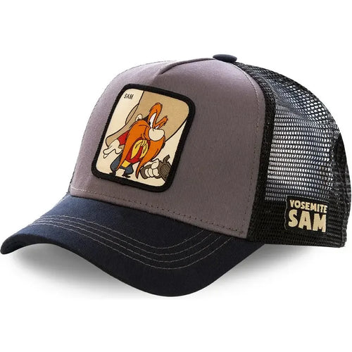 High Quality Brand Anime Cartoon Snapback Cotton Baseball Cap Men