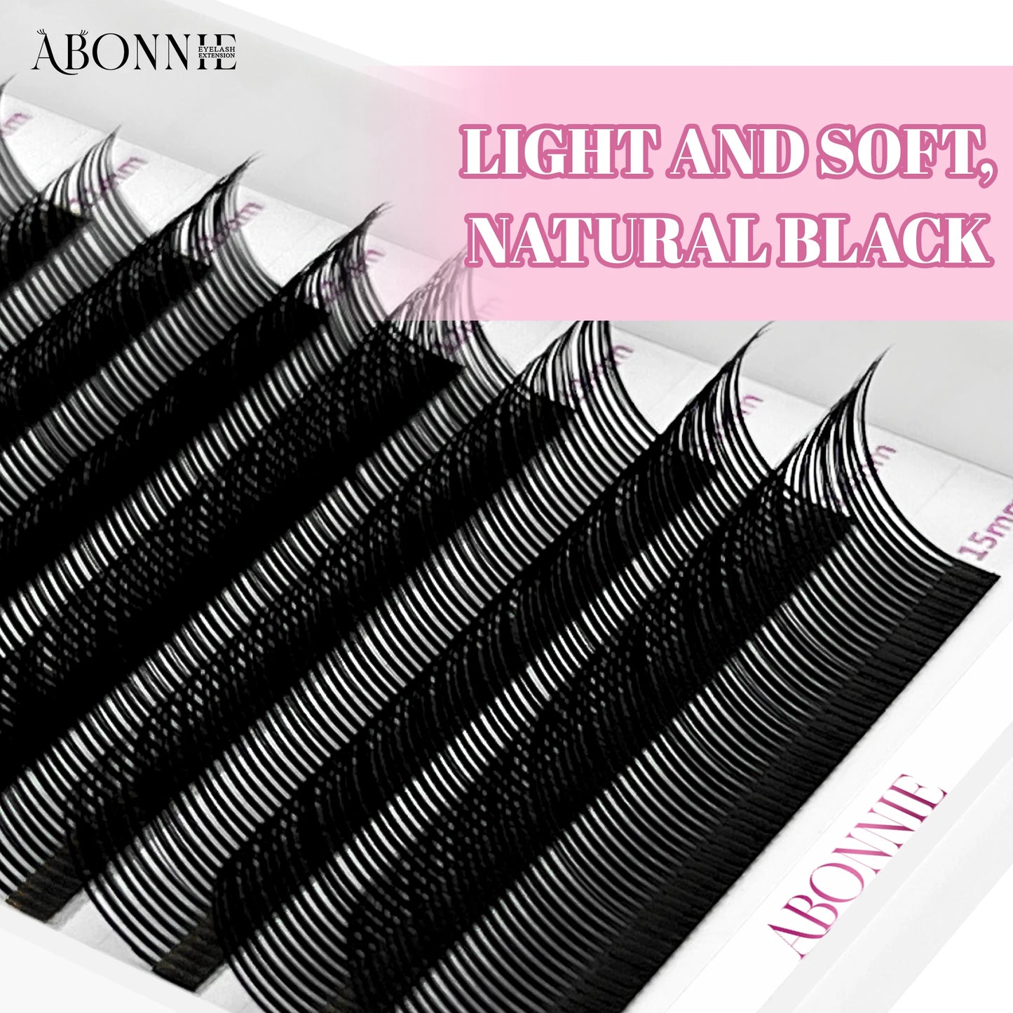 Abonnie 5D Flower Lashes Spikes Eyelash Extensions Fluffy Volume Fans