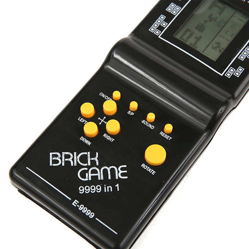 1Pc Classic Handheld Game Machine Brick Game Kids Game Console Toy with Music Playback Retro Children Pleasure Games Player