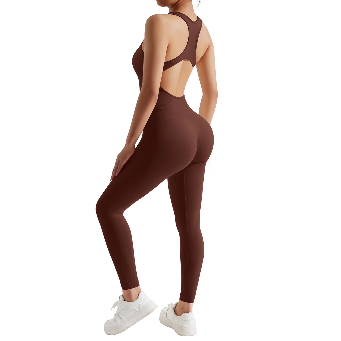Women Bodysuit Jumpsuit All Season Romper Overalls Sportswear Fashion Streetwear Overalls One Piece Fitness Sports Bodysuits