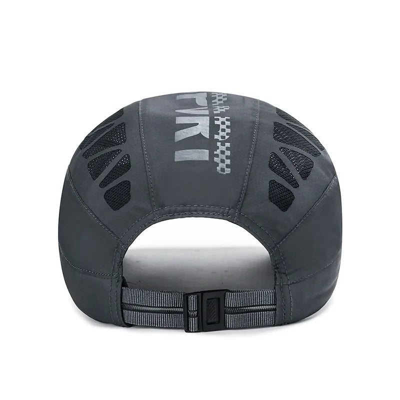 Summer New Sport Alphabet Forward Hat Men's Breathable Mesh Shade