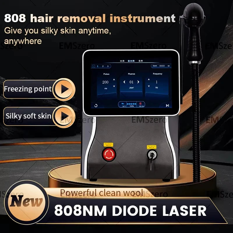 Multifunction 3500W Freezing Point Private Parts Body Face 808nm Diode Laser Hair Removal Machine Permanent Painless Epilator