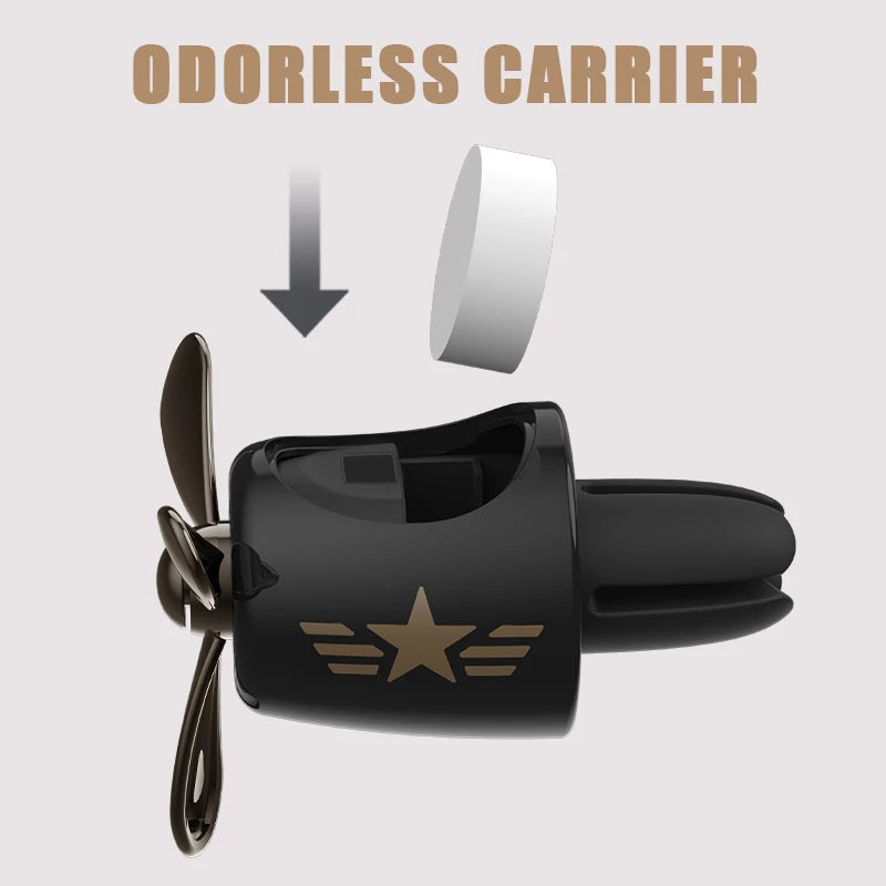 Odorless DIY perfume ornament airplane pilot bear car air freshener
