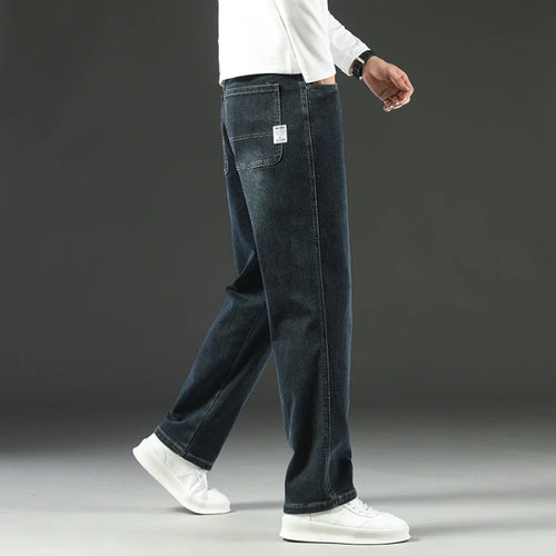 2025 New Y2K Autumn and Winter Baggy Jeans Men's Autumn and Winter