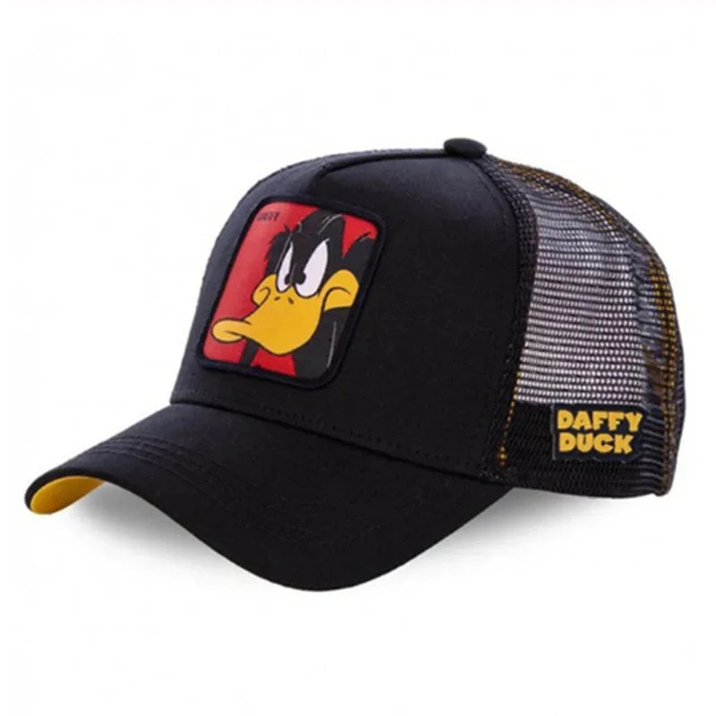 High Quality Brand Anime Cartoon Snapback Cotton Baseball Cap Men