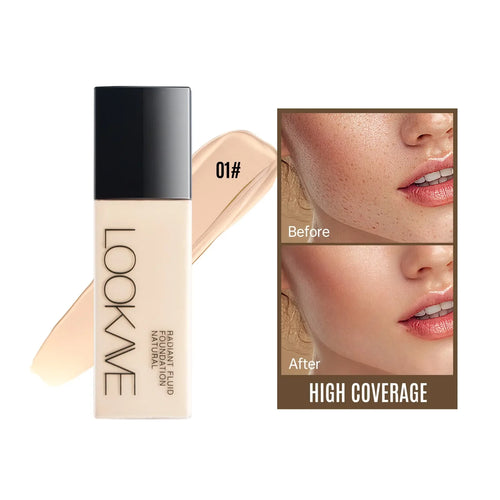 Breathable Matte Foundation Natural Nude Wheat Long Lasting