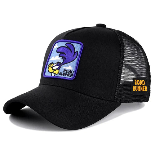 High Quality Brand Anime Cartoon Snapback Cotton Baseball Cap Men
