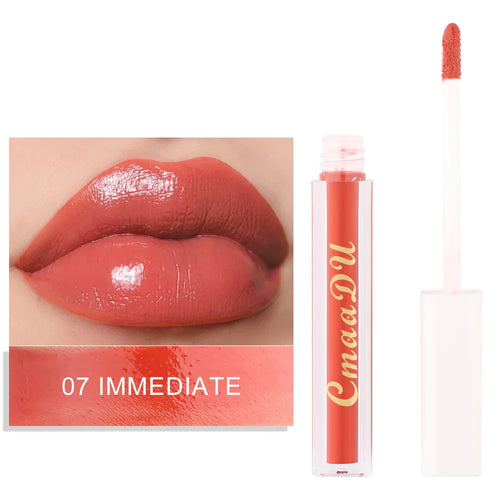 CmaaDu Hydrating Mirror Glossy Liquid Lipstick Lip Gloss Moisturizing