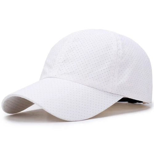 Hat Men Spring Summer Solid Color Mesh Cap Baseball Cap Women Autumn