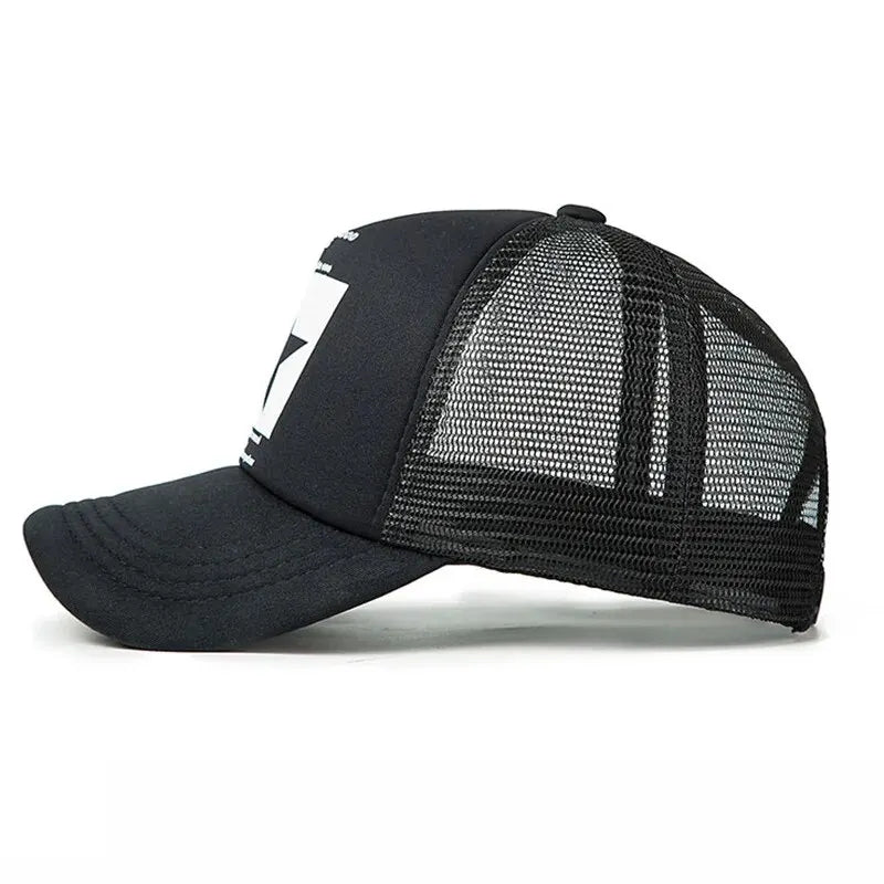Fashion Spring Baseball Cap Snapback Mesh Hats Hip Hop Caps Cool Men