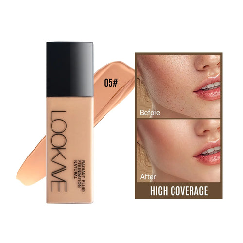 Breathable Matte Foundation Natural Nude Wheat Long Lasting