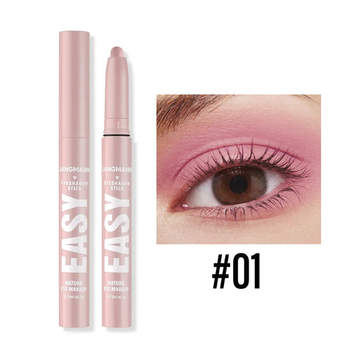 Metallic Pearlescent Eye Shadow Stick Shimmer Blue Eyeshadow Cream