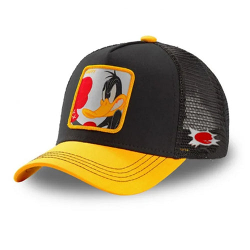 High Quality Brand Anime Cartoon Snapback Cotton Baseball Cap Men