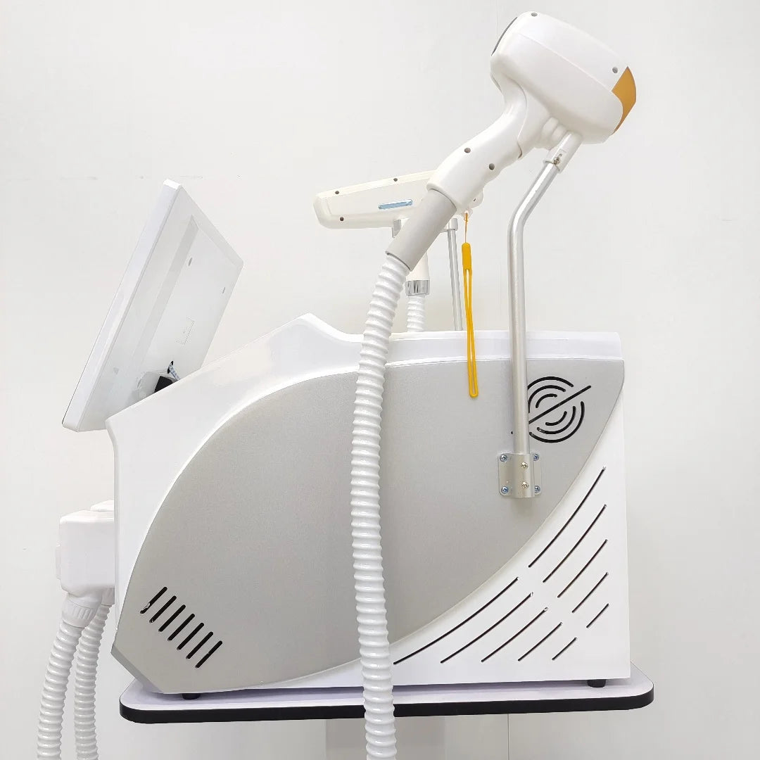 2 IN 1 NEW Ice Titanium Diode Laser Hair Removal Machine ND:YAG Picosecond Tattoo Removal Machine 4000w