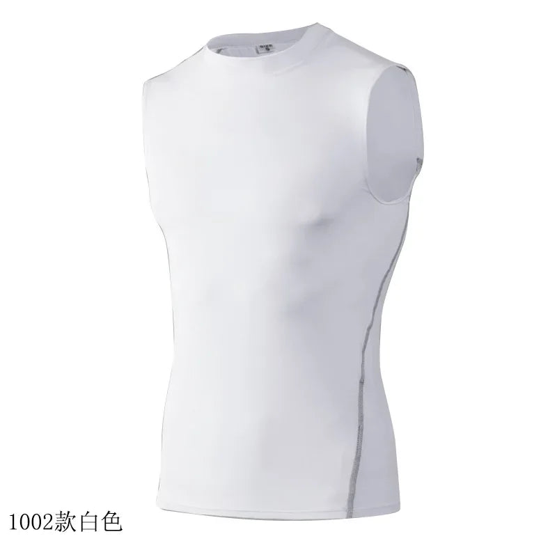 Men's Compression T-shirt Breathable Football Suit Fitness Tight Sportswear Riding Quick Dry Running Short Sleeve Shirt Sports