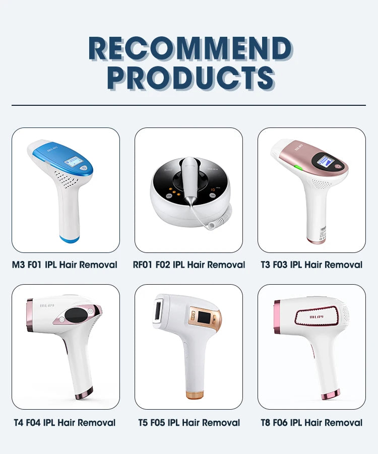 MLAY M3 Laser Hair Removal Device Malay IPL Epilator a laser Electric Epilator 500000 Flashes Home Use Device M3 Laser For Women