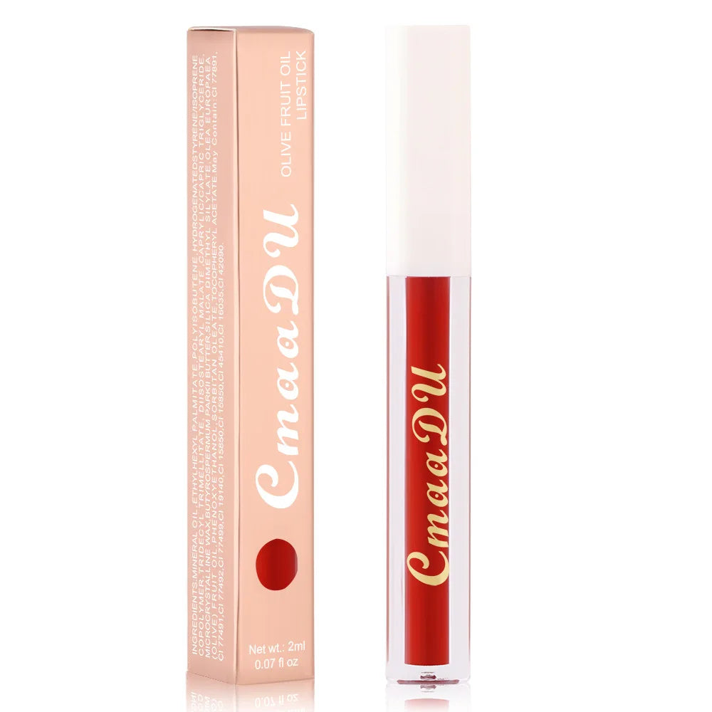 CmaaDu Hydrating Mirror Glossy Liquid Lipstick Lip Gloss Moisturizing