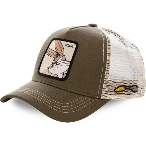 High Quality Brand Anime Cartoon Snapback Cotton Baseball Cap Men