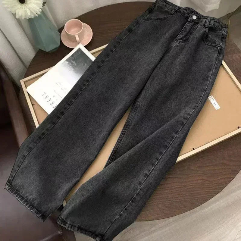 Y2K American Trendy Jeans Retro Gothic Graphic Embroidery Loose men s Jeans Harajuku Hip Hop Street Wide Leg Jeans Pants