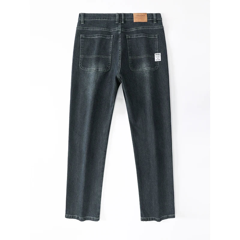 2025 New Y2K Autumn and Winter Baggy Jeans Men's Autumn and Winter