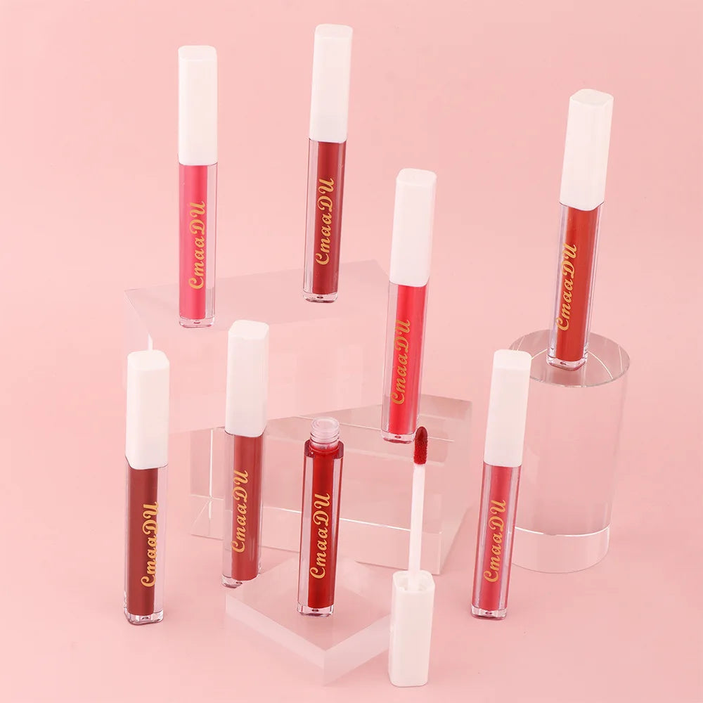 CmaaDu Hydrating Mirror Glossy Liquid Lipstick Lip Gloss Moisturizing