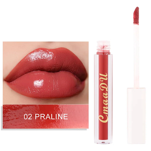 CmaaDu Hydrating Mirror Glossy Liquid Lipstick Lip Gloss Moisturizing