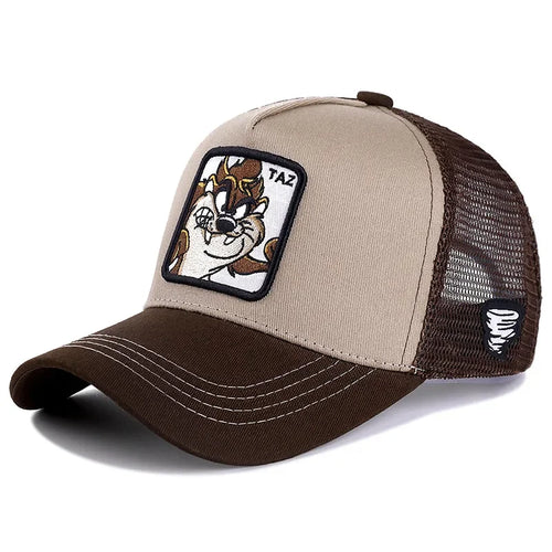 High Quality Brand Anime Cartoon Snapback Cotton Baseball Cap Men