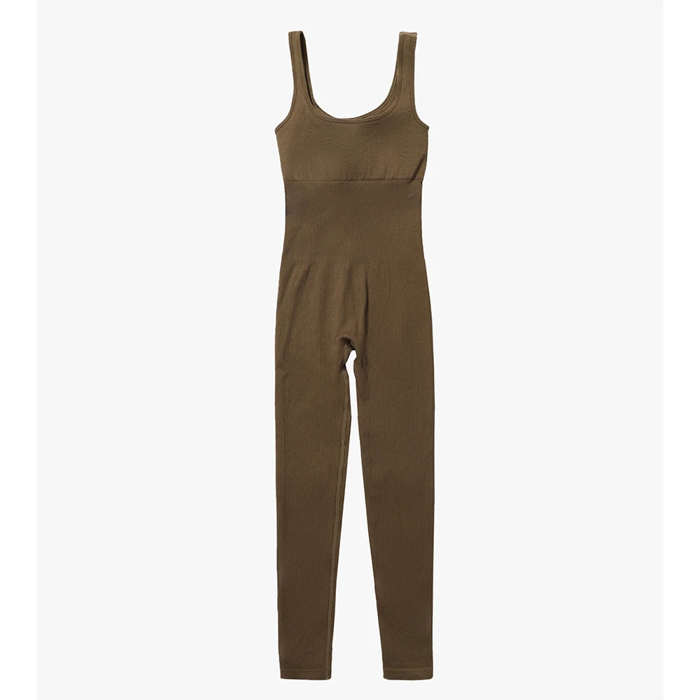 Women Bodysuit Jumpsuit All Season Romper Overalls Sportswear Fashion Streetwear Overalls One Piece Fitness Sports Bodysuits