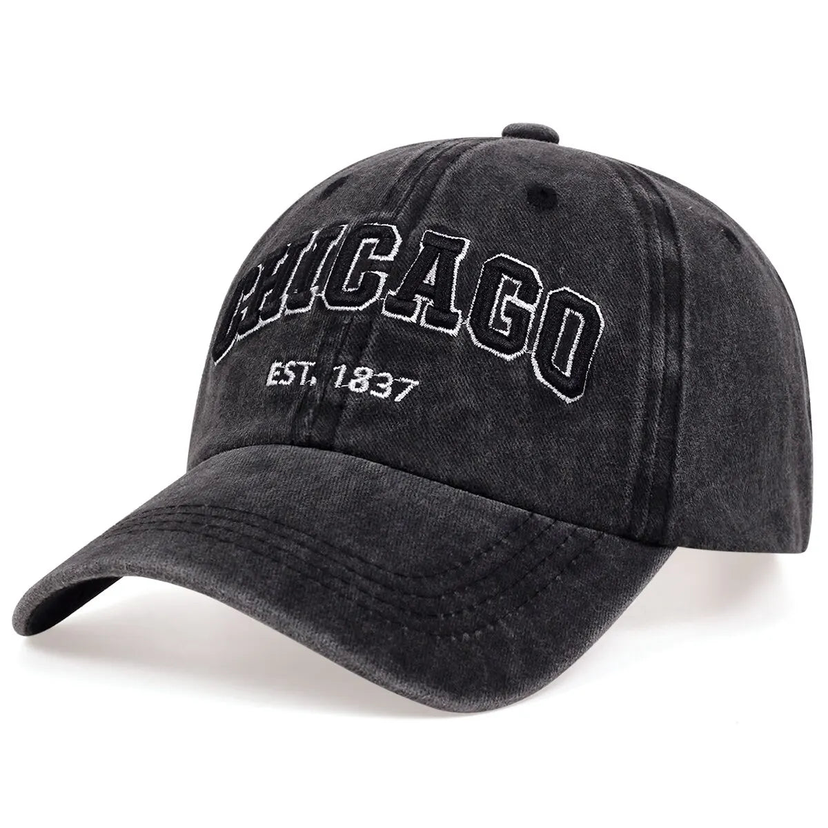New Letter CHICAGO Baseball Cap Men Women Spring Summer Cotton Unisex
