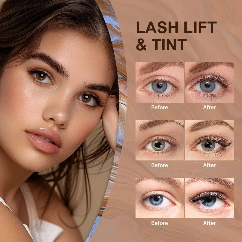 Lash Lift and Tint Kit Professional Eyelash Lifting Calia Perming Lashes Tint Brow Dye Eyes Makeup Tools Dropshipping