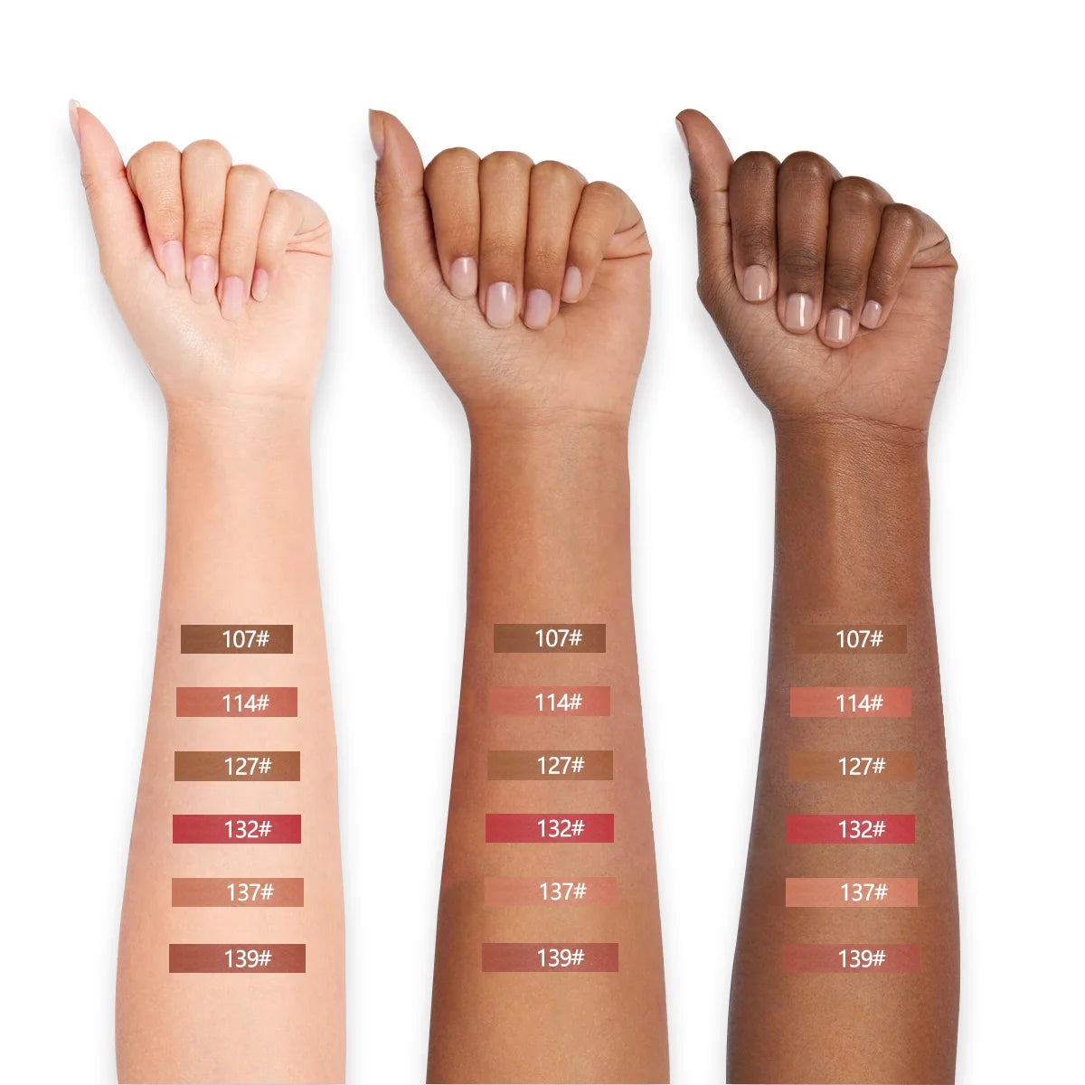 6colors Matte Lip Liner Red Outline Lip Liner Waterproof long-lasting