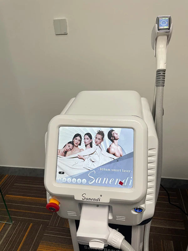 Portable Diode Laser Hair Removal Machine Professional depiladora Epilator For women Equipment Titanium 4 wavelength Laser