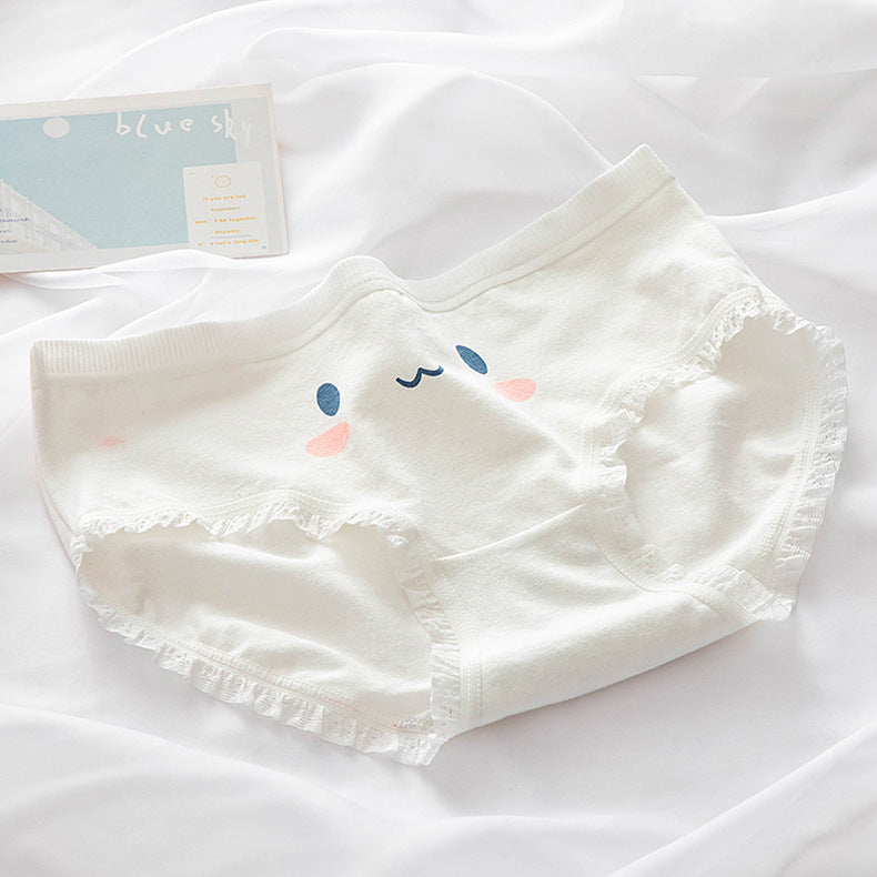M-XL Cotton Panties Lovely Girl Lace Underpants Women's Traceless Comfort Briefs Women's Underwear Panty Sexy Lingerie