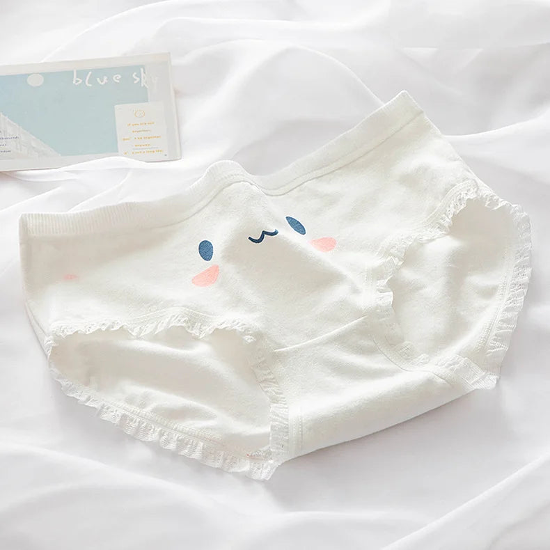 M-XL Cotton Panties Lovely Girl Lace Underpants Women's Traceless Comfort Briefs Women's Underwear Panty Sexy Lingerie