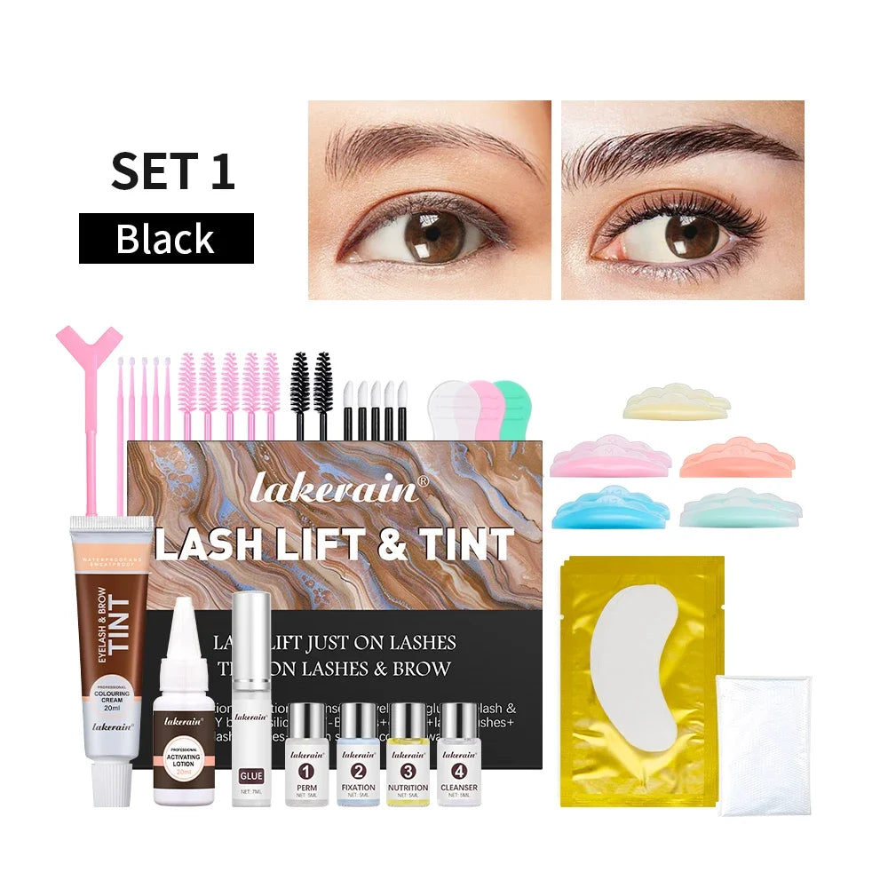 Lash Lift and Tint Kit Professional Eyelash Lifting Calia Perming Lashes Tint Brow Dye Eyes Makeup Tools Dropshipping